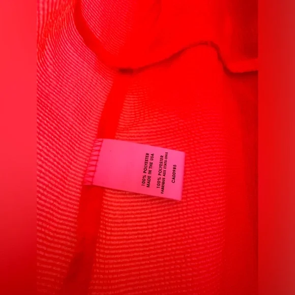 Nanette Lepore Neon Coral Totally Rad Top Size 6 - Picture 7 of 8